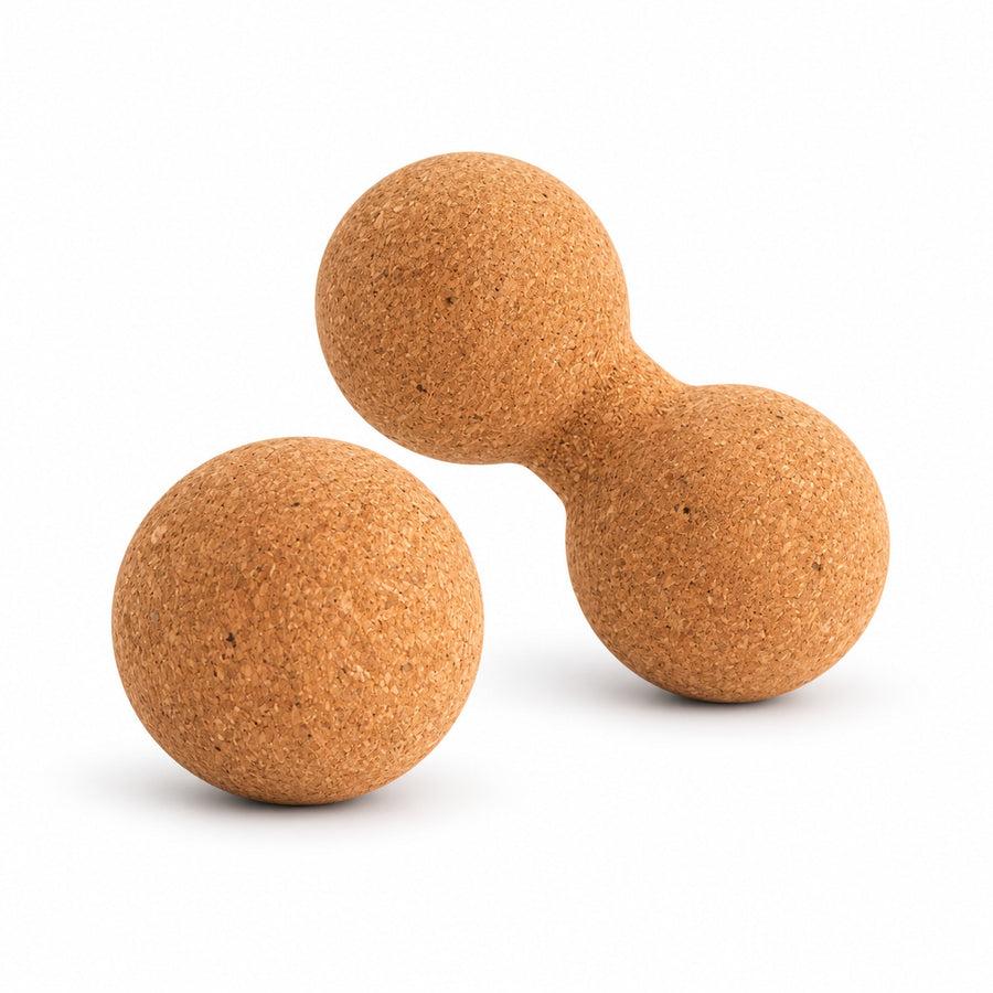 Natural Cork Massage Ball Set