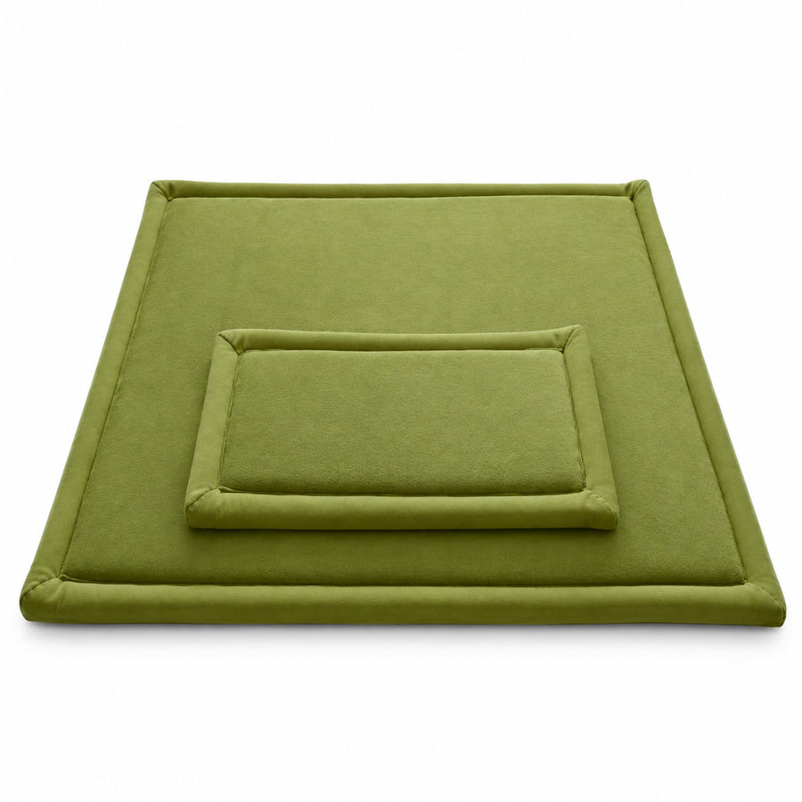 Olive Meditation Cushion Set