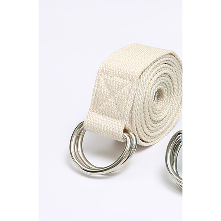 Yoga Stretching Strap with Double D-Ring