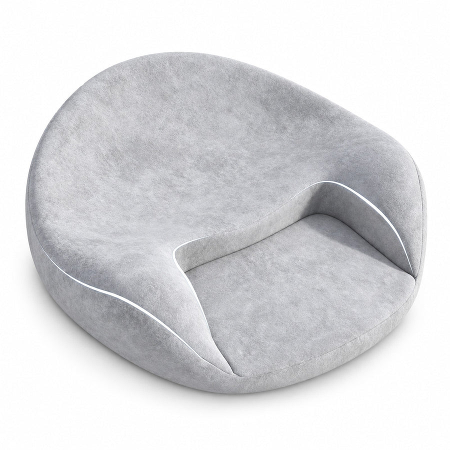 Light Gray Memory Foam Meditation Cushion