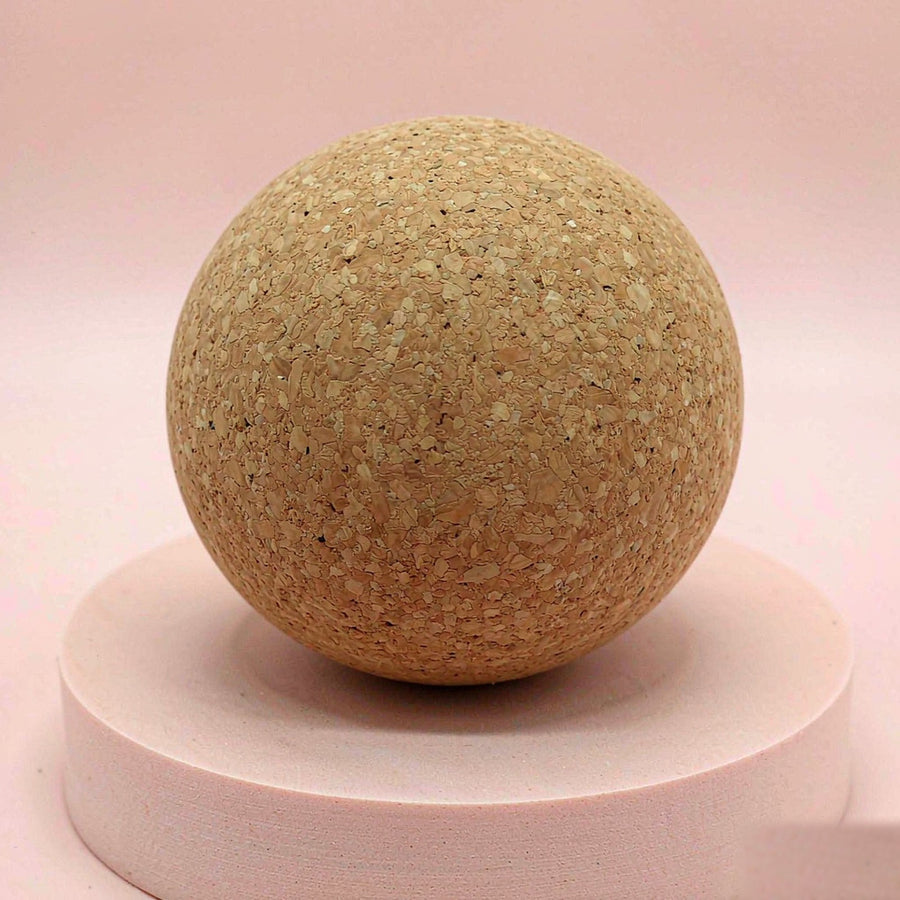 Natural Cork Massage Ball — close-up