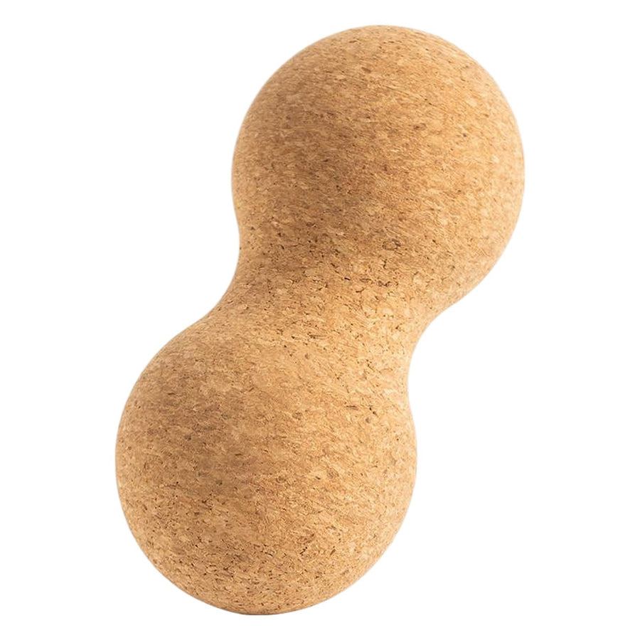 Peanut-Shaped Cork Massage Ball - close up