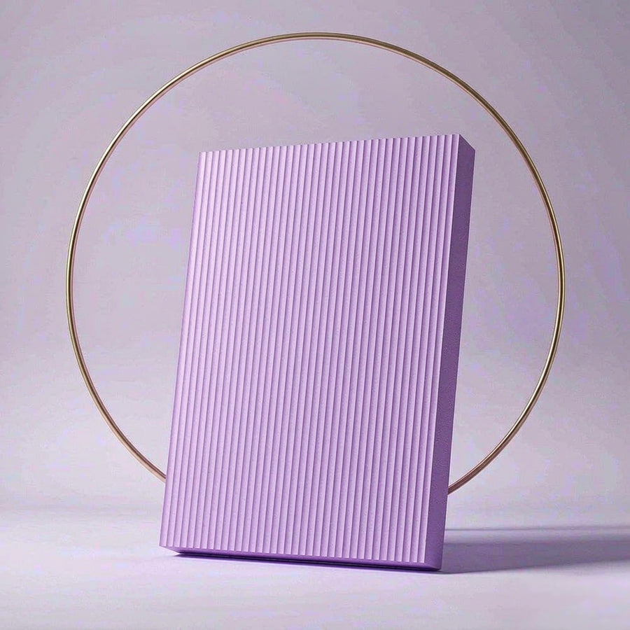 Thick Purple Yoga Support Pad