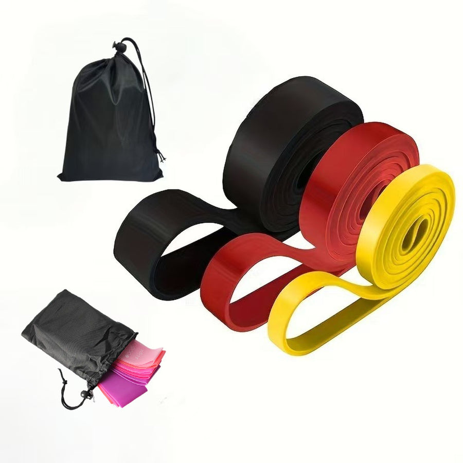 TPE Pull-Up Resistance Band Set - close up